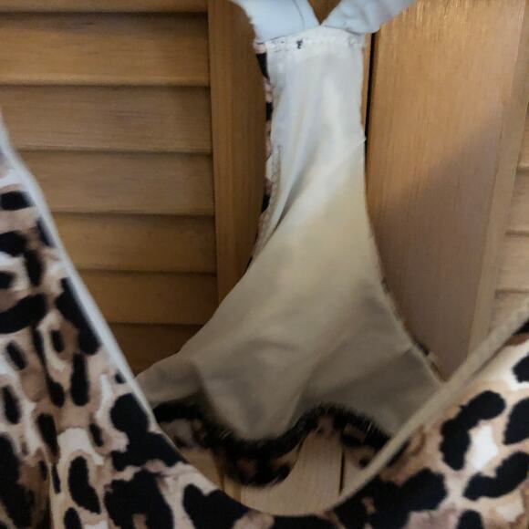 The Upside Swimsuit Top Cheetah Print sz. 6 US $95 retail value - Picture 3 of 11